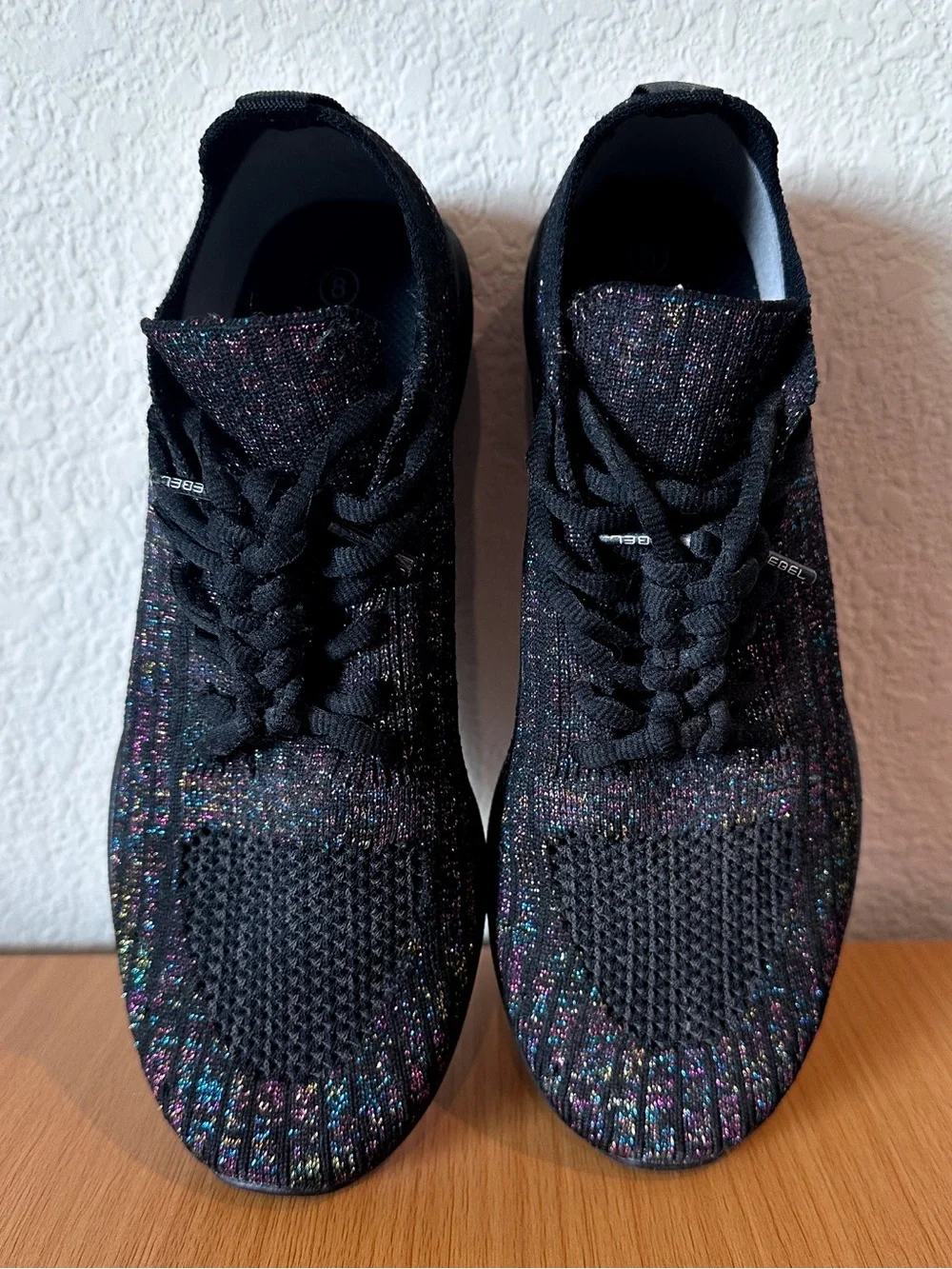 Rebel Athletic Revolt Ice Blackout Cheer Shoes Sz 8 — Worn Once